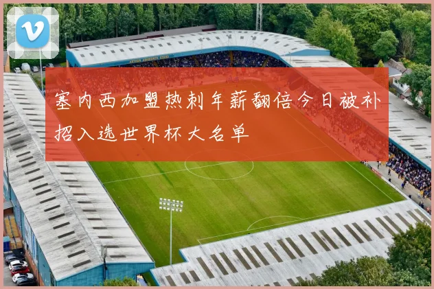塞内西加盟热刺年薪翻倍今日被补招入选世界杯大名单